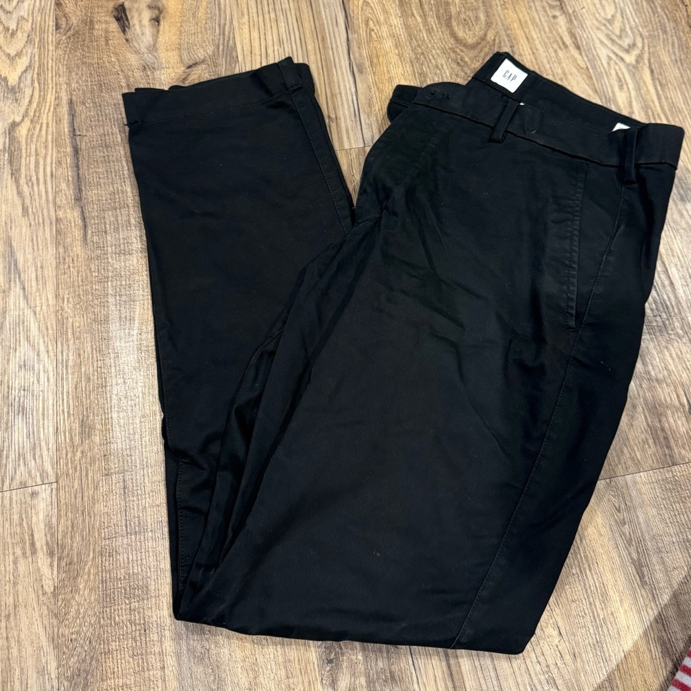 Men's Black khakis